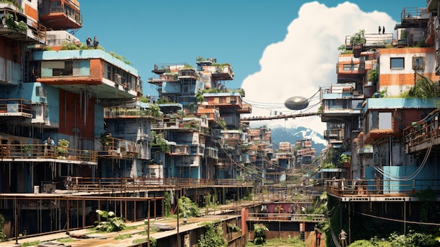 Erkundung technologischer Landschaften, digitale Träume in kolumbianischen Städten