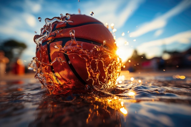 Erleben Sie den Nervenkitzel des Basketballs aus einer außergewöhnlichen Perspektive