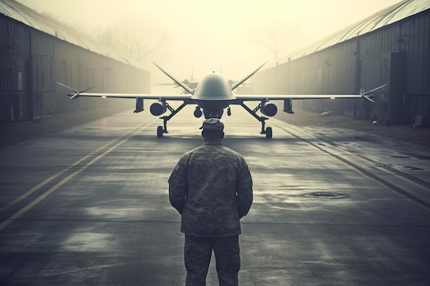 Erleben Sie die Kraft moderner militärischer Drohnen, die in effektive Kriegswaffen umgewandelt wurden.