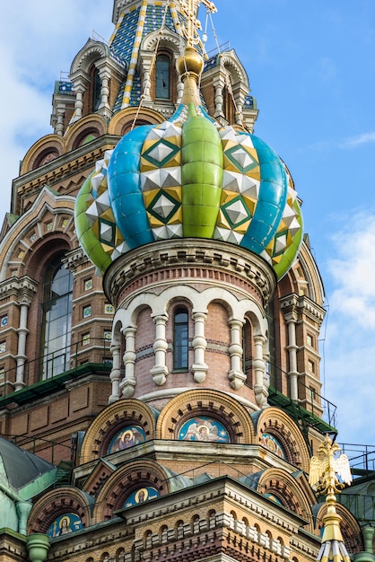 Erlöserkirche über vergossenes Blut in Sankt Petersburg