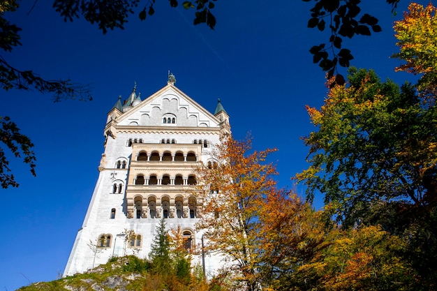 Ermany bavaria famoso sítio histórico castelo de neuschwanstein