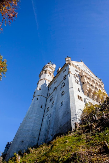 Ermany bavaria famoso sítio histórico castelo de neuschwanstein