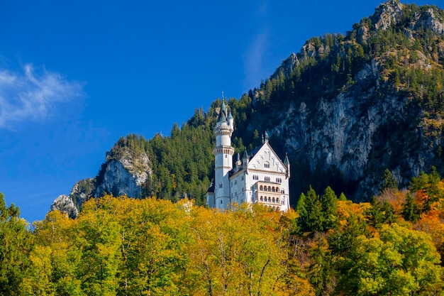 Ermany bavaria famoso sítio histórico castelo de neuschwanstein