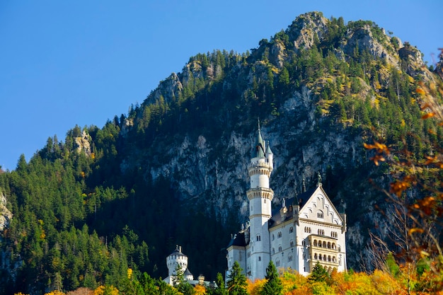 Ermany bavaria famoso sítio histórico castelo de neuschwanstein