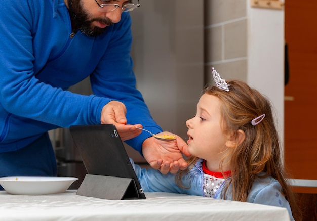 Ernährungsverhalten und erziehungsproblem bei kleinkindern