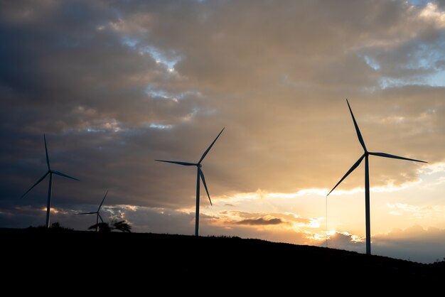 Erneuerbare Energien mit Windkraftanlagen