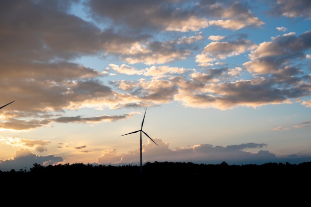 Erneuerbare Energien mit Windkraftanlagen
