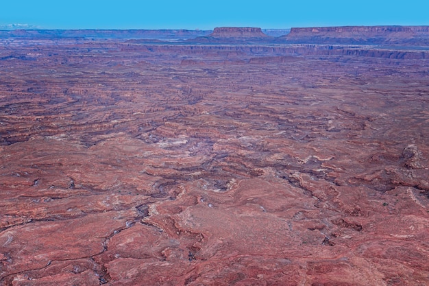 Erosão no Parque Nacional Canyonlands, Utah