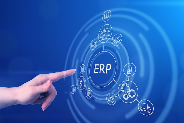 ERP-Unternehmensressourcenplanungssystem für Management-Datenbank-Digitaltechnologie-Software für HR und Service