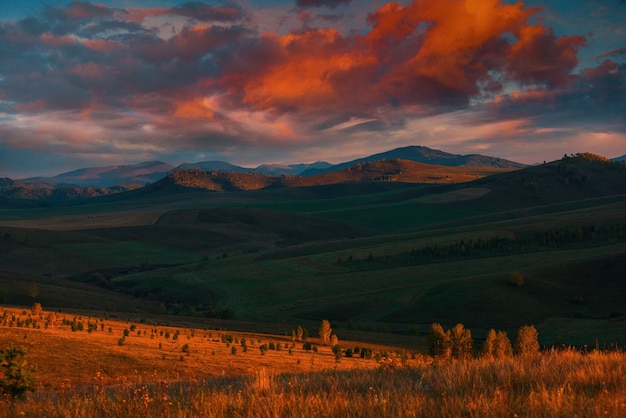 Erstaunlich schöne Landschaft des Meeres bei Sonnenuntergang