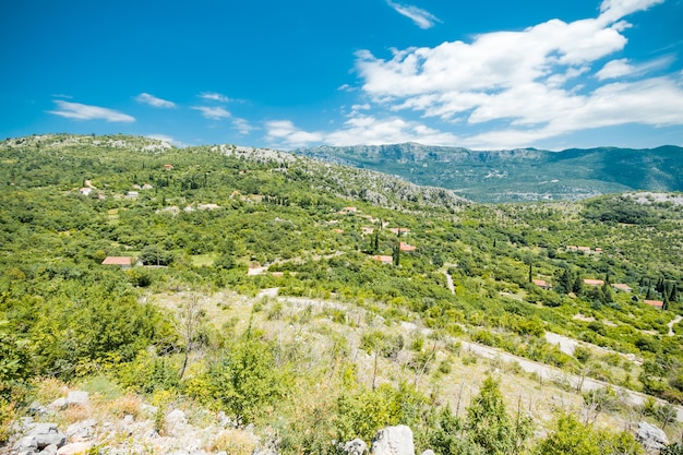 Erstaunliche Berglandschaft in Montenegro