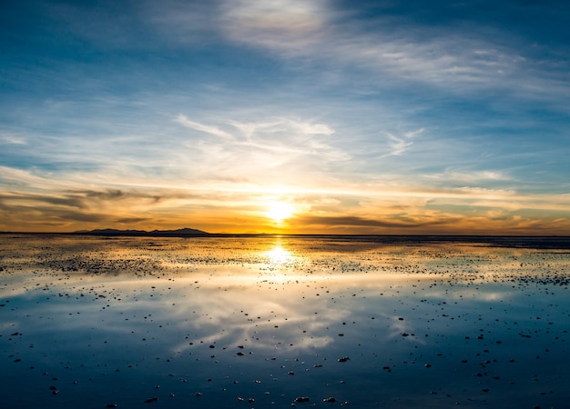 Erstaunliche Landschaft von Salar de Uyuni