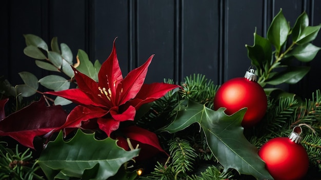 Erstaunliche Lehmkunst rote Poinsettia Topf auf weißem Hintergrund wunderschöner Blumentopf zur Weihnachtsfeier