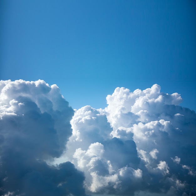 Erstaunliche Luftaufnahme von Wolken Nahaufnahme Hintergrund