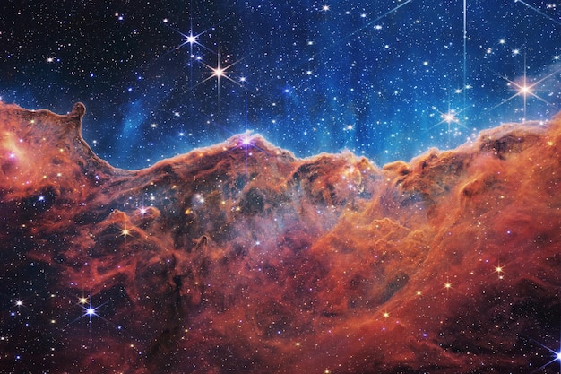 Erstaunliche Sternenweltraumtapete Wunderschöner Weltraum mit Sternenkonstellationen, Nebeln und Galaxien