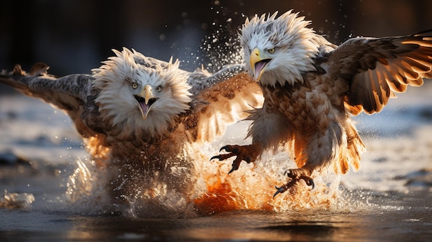 Erstaunliche Tierfotografie, aufgenommen mit KI – Momente der Freiheit