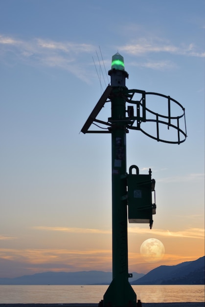 Erstaunlicher Vollmond in Camogli