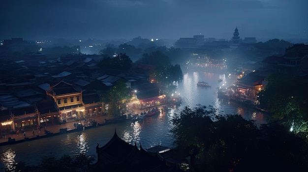 erstaunliches Foto von Hanoi, sehr detailliertes Kino