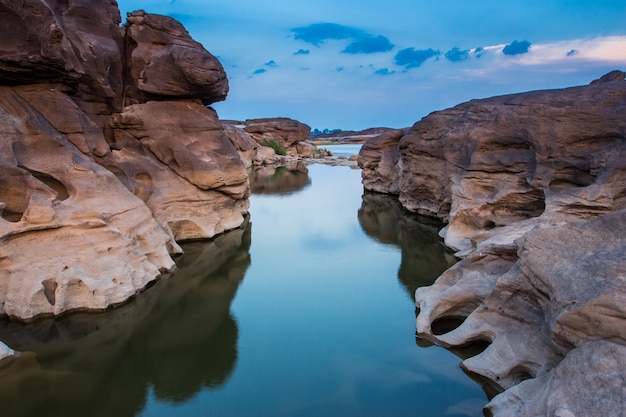 erstaunliches Sam phan bok und Grand Canyon in Ubon, Thailand.