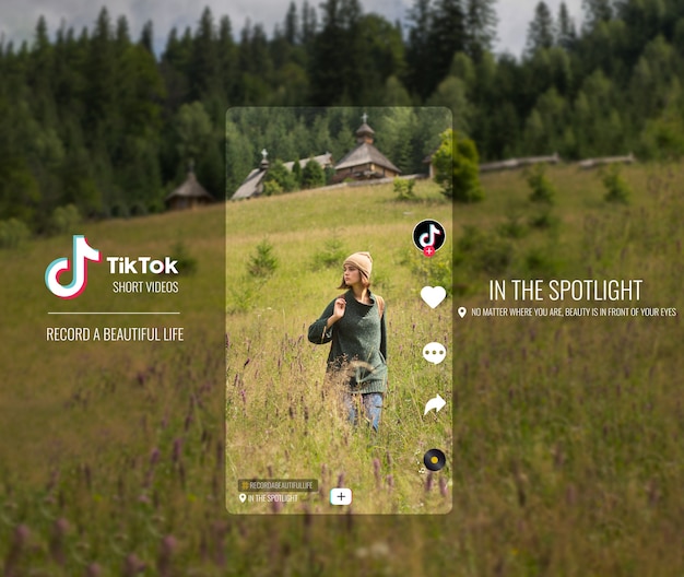 Foto ersteller von lifestyle-inhalten auf tik-tok-collage