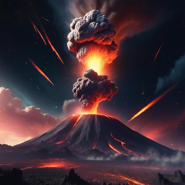 Erupción de Vocano