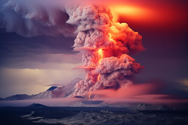 Erupción volcánica en Islandia