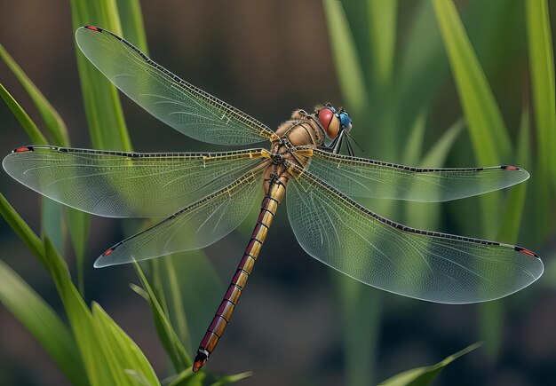 Erythemis simplicicollis libélula do lago oriental