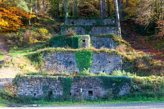 Erzwäsche der ehemaligen Silberbleimine Huelgoat