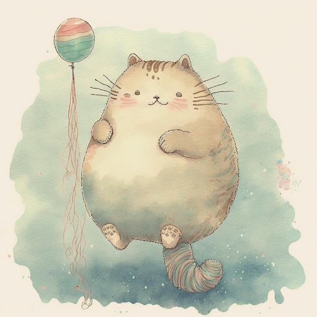 Aquarell Katzen Bilder - Kostenloser Download auf Freepik