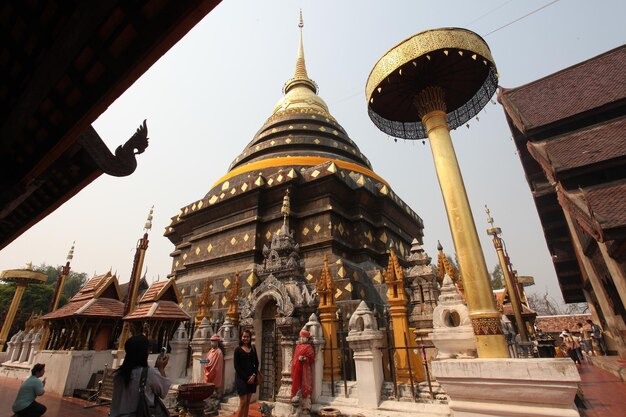 Esta es una hermosa pagoda.