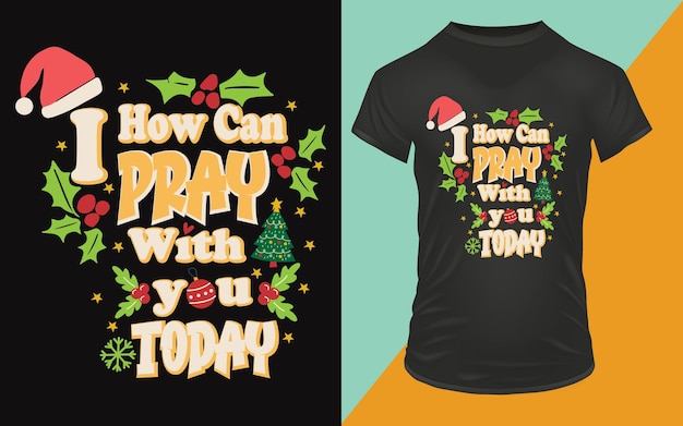 Esta es la mejor camiseta esta es la tipografía de Navidad ilustración retro color diseño de camiseta