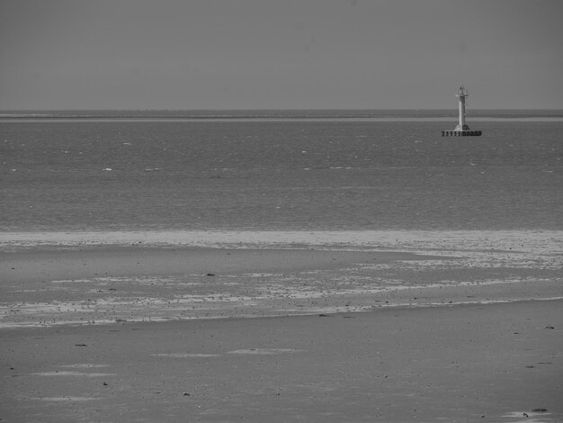 Foto esbjerg en el mar del norte en dinamarca