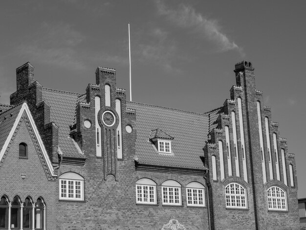 Foto esbjerg no mar do norte, na dinamarca