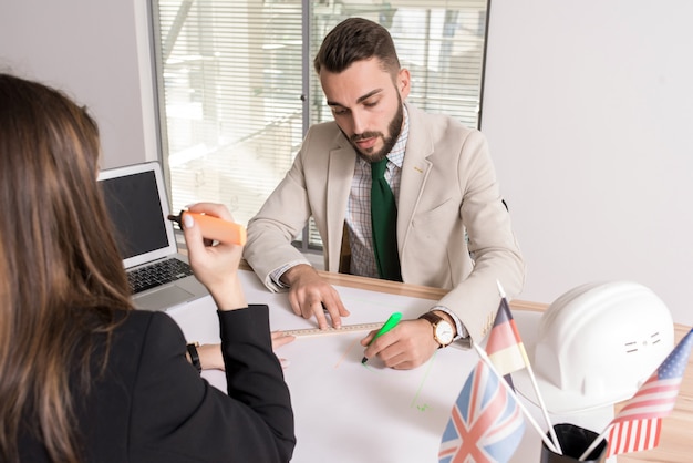 Esboços de esboço de empresário