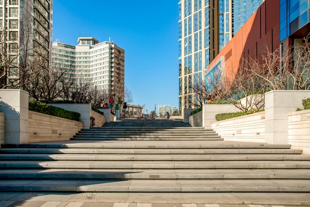 Escalera al aire libre en City Mall Square