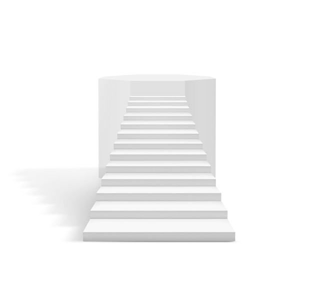 Escalera al concepto de negocio de éxito