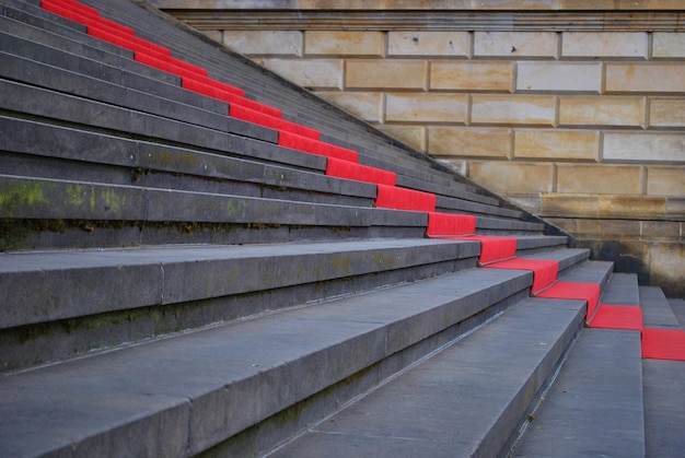 Escalera en las escaleras