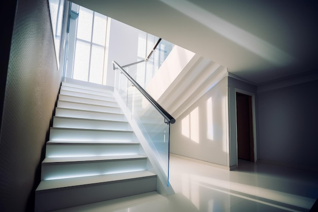 Escalera con estilo moderno Generar Ai