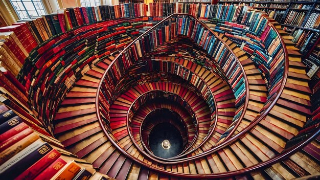 Escalera de los libros