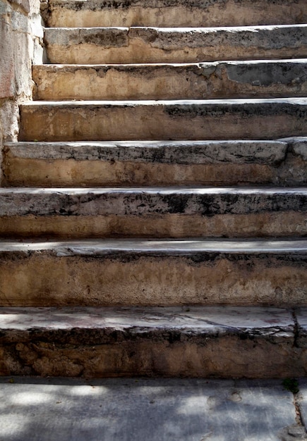 escalera de piedra