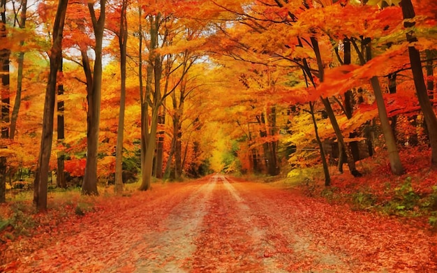 Escaneo de las hojas de las plantas de la temporada de otoño