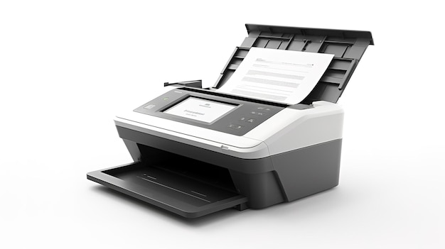 El escáner convierte los documentos físicos