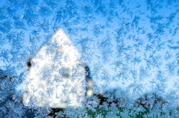 Escarcha en el cristal