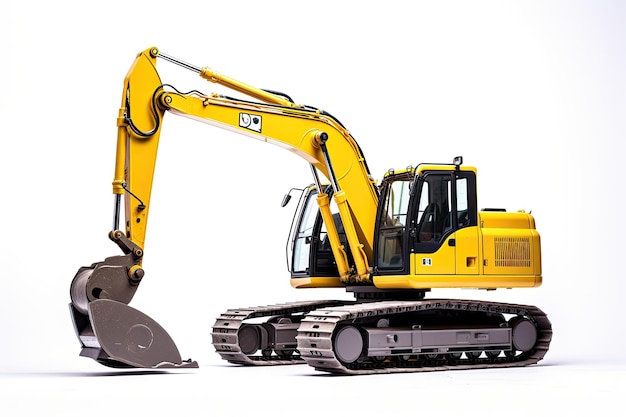 escavar equipamento construção pesada pá escavadora máquina maquinaria industrial balde amarelo