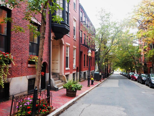 Foto escena callejera en boston, ma