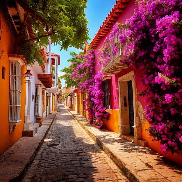 Una escena de ensueño en Cartagena, Colombia