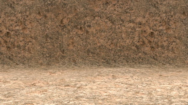 escena de estudio de fondo de textura de suelo rocoso, escena de suelo sucio para el producto