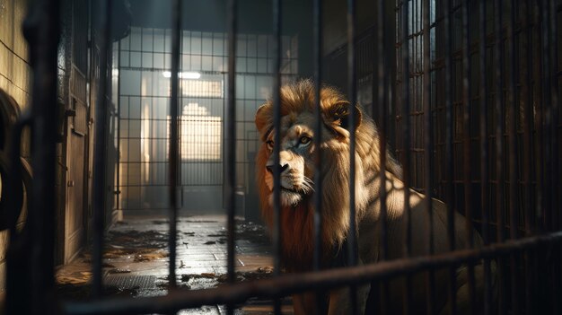 Escena de la pelicula el rey leon