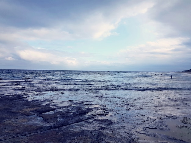 Escena de playa