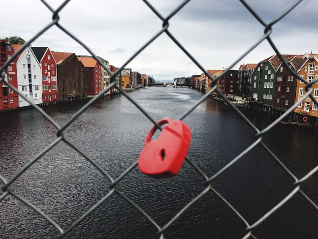 Foto escena urbana idílica en noruega